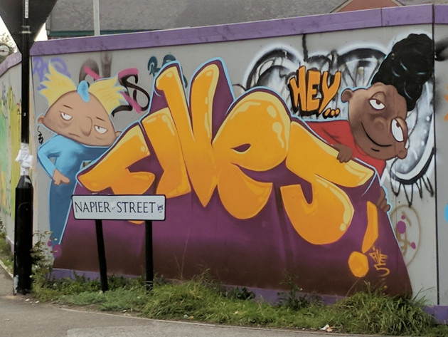 Hey Arnold! graffiti